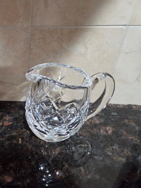 Cut Crystal Sugar Waterford creamer